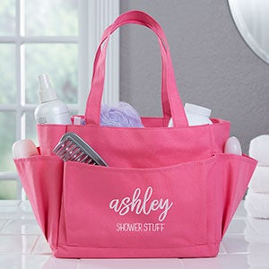 Personalized College Shower Caddy - Scripty Name