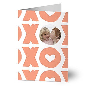 XoXo Premium Photo Greeting Card
