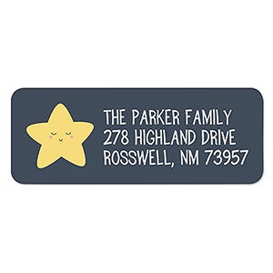 Twinkle, Twinkle Personalized Return Address Labels - 1 set of 60