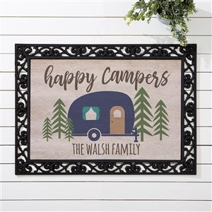 Happy Campers Personalized Doormat- 18x27 - #23575