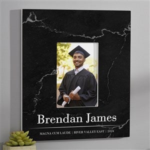 Graduation Portrait Personalized 5x7 Wall Frame - Vertical