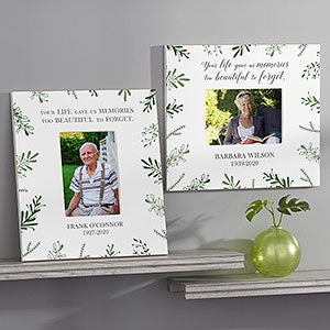 Your Life Personalized Memorial Picture Frames