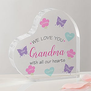 All Our Hearts Personalized Heart Keepsake Gift
