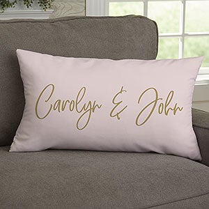 The Best Day Personalized Lumbar Throw Pillow