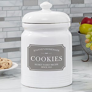 Family Market Personalized Cookie Jar