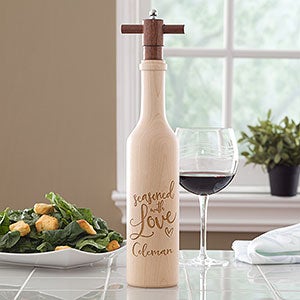 Seasoned with Love Personalized Pepper Mill