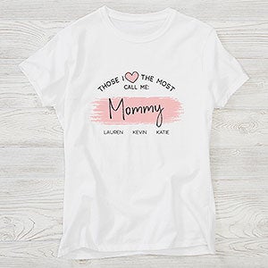 My Favorite People Call Me... Ladies Fitted Tee