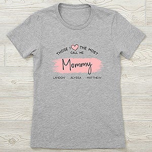 My Favorite People Call Me... Personalized Fitted Tee