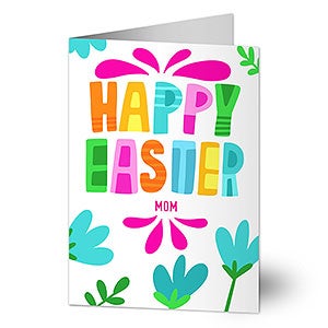 Bright Happy Easter Greeting Card