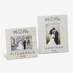 Infinite Love Personalized Wedding Shiplap Picture Frame - 24003