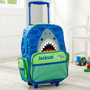 Shark Personalized Kids Rolling Luggage by Stephen Joseph - #24024
