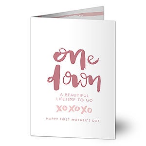 Beautiful Lifetime Mother's Day Greeting Card-Premium