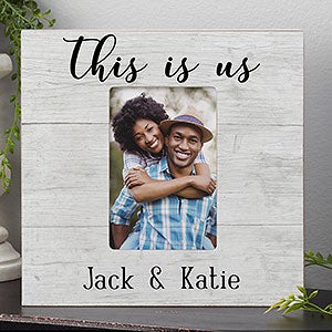 This is Us Personalized Box Picture Frame - Vertical