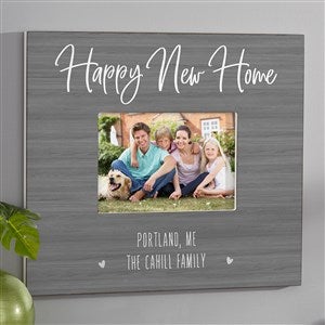 Happy New Home Personalized Family Picture Frames