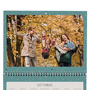 Terrazzo Personalized Photo Wall Calendar