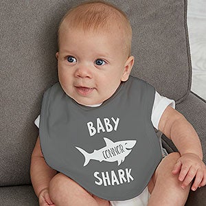 Baby Shark Personalized Baby Bib