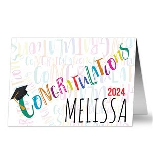 Congratulations Graduation Greeting Card