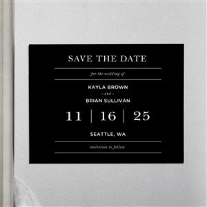 Save the Date For the Wedding Of... Magnets - Set of 12