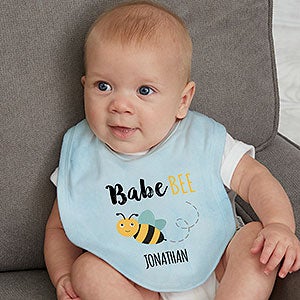 Bee Happy Personalized Baby Bib