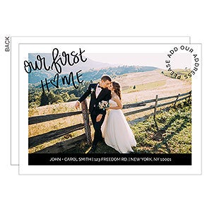 Our First Home Moving Announcement-Premium - Set of 5