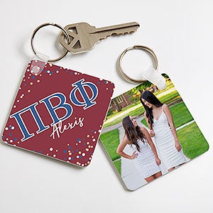 0 Pi Beta Phi Personalized Photo Keychain