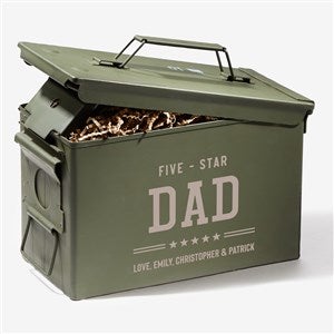 Five Star Dad Personalized 30 Cal Ammo Box - #24752-S