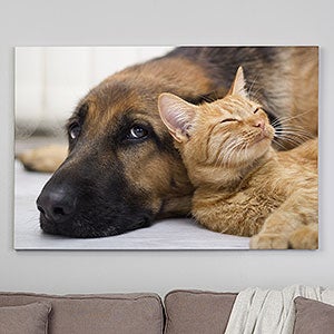 Pet Photo Memories Canvas Print - 32x48