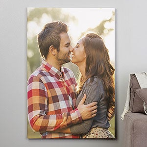 Romantic Photo Memories Canvas Print - 28x42