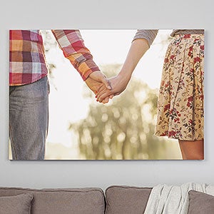 Romantic Photo Memories Canvas Print - 32x48
