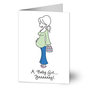 Mom to Be philoSophie's Greeting Card