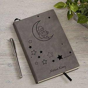 Dream Big Personalized Charcoal Writing Journal