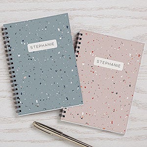 Personalized Terrazzo Journals - Set of 2