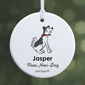 Husky philoSophie's Personalized Ornament - 1 Sided Glossy