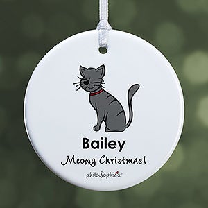 Personalized Cat Ornament by philoSophie