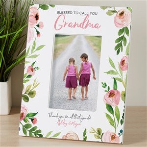 Blessed To Call You... Personalized 4x6 Tabletop Frame - Vertical