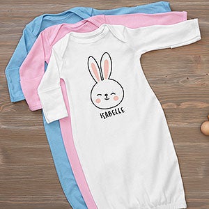 First Easter Bunny Personalized Baby Gown