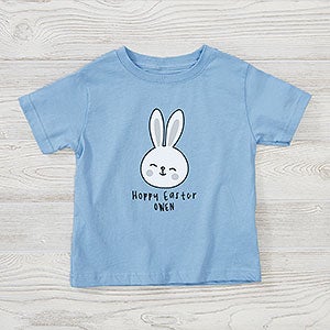 Easter Bunny Icon Personalized Toddler T-Shirt
