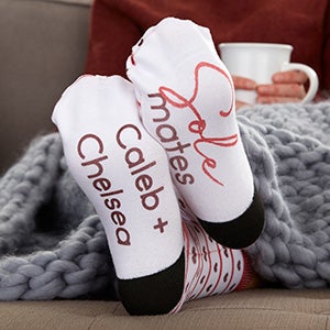 Personalised Socks Sole Mates Valentine’s Day