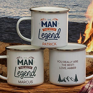 The Man, The Myth, The Legend Personalized Camping Mug-25721