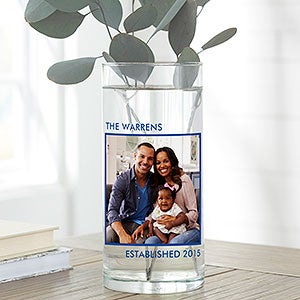 Picture Perfect Personalized 7.5-inch Family Photo Vase
