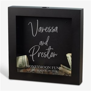 Honeymoon Fund Personalized Shadow Box - #25843