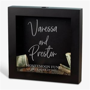 Honeymoon Fund Personalized Shadow Box - #25843