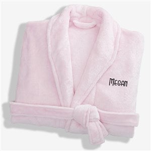 Pink Fleece Robe-42"