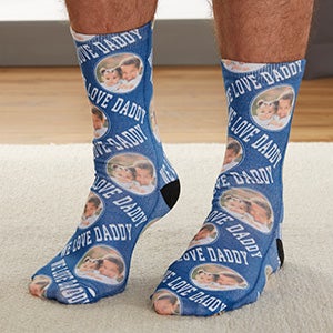 Personalized Photo Socks For Him - 26139
