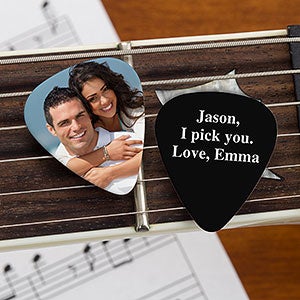 I Pick You Personalized Photo Guitar Picks - Set of 20