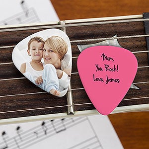 Mom, You Rock Personalized Photo Guitar Picks - Set of 20