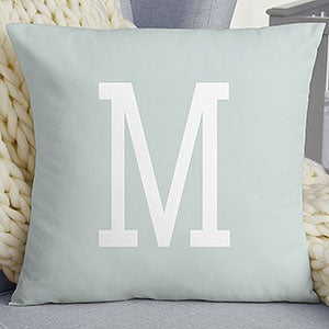 Simple & Sweet Personalized Baby 18-inch Velvet Throw Pillow