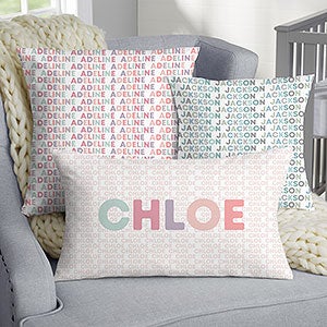 Delicate Name Personalized Throw Pillows - 26254