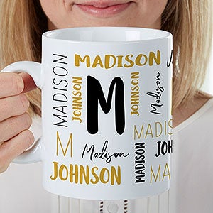Notable Name Personalized 30 oz Oversized Coffee Mug
