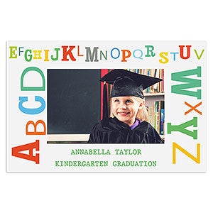 Graduation Alphabet Personalized Magnet Picture Frame